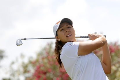 Daniela Darquea es la única golfista ecuatoriana que participa en torneos de la LPGA.