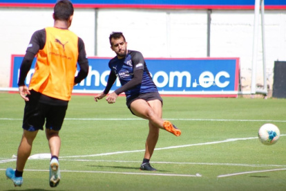 El cuadro albo continúa con los entrenamientos en el centro de alto rendimiento de Pomasqui.