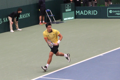 El tenista mabanabita Gonzalo Escobar fue diagnosticado hace poco más de una semana con Civid-19, pero en una semana ya estará recuperado para la cita.