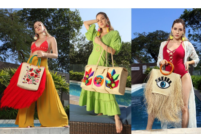 Carteras artesanales.