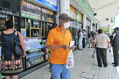 Referencial. Las distribuidoras de medicina en el centro de Guayaquil.