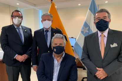 Hecho. La cita se llevó a cabo esta tarde en Guayaquil.