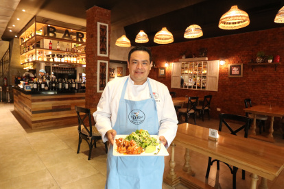 Juan Carlos Cartagena, chef ejecutivo.