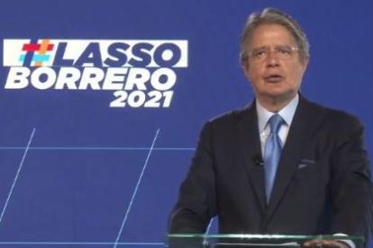 Guillermo Lasso aceptó públicamente su candidatura a la Presidencia, la tercera de forma consecutiva.