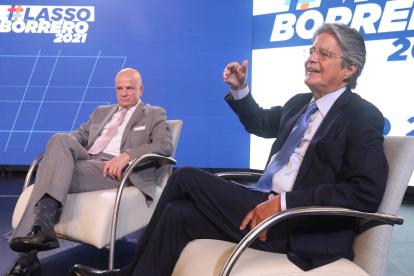 RUEDA DE PRENSA LASSO-BORRERO..FD: MIGUEL CANALES..17-08-2020