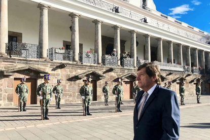 Actor. César Rohon asumió la coordinación del PSC por Vicente Taiano.