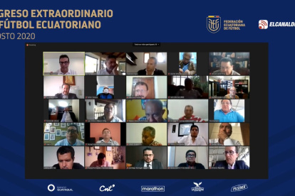 El Congreso Extraordinario reunió a la mayoría de directivos de manera virtual, vía Zoom.