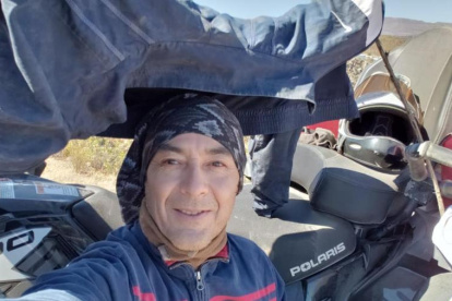 Una imagen del ecuatoriano desaparecido en Perú.