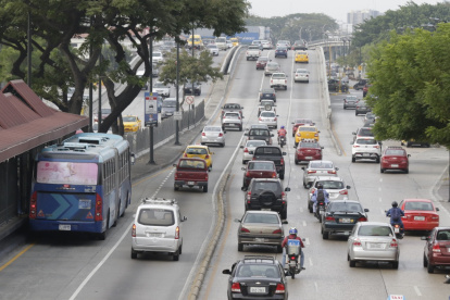 Ruta. En ciertos tramos de la avenida de Las Américas los carriles serán aún compartidos.