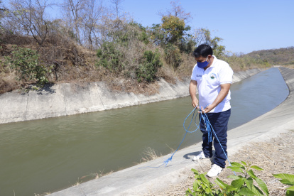 Ubicación. El conducto está ubicado al noroeste de la ciudad y forma parte del trasvase Daule-Chongón.