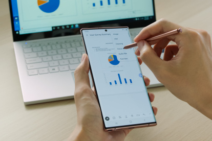 Galaxy Note 20 es un poderoso centro de productividad, que se conecta a la perfección con el ecosistema Galaxy.