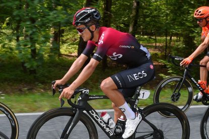 Richard Carapaz dijo que se siente muy motivado por participar en el Tour de Francia.