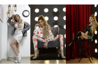 Looks de la cantante Naiza.