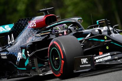El Mercedes de Lewis Hamilton estuvo incomparable en Spa-Francorchamps.