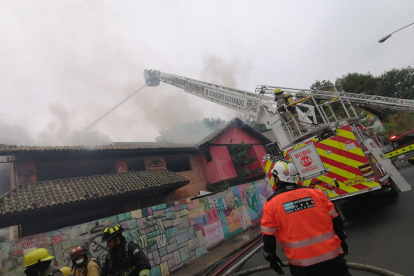 El incendio se registró este domingo 30 de agosto.
