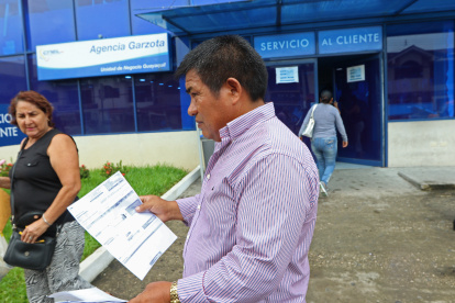 La Unidad de Negocio Guayaquil reportó la recepción de 43.451 reclamos por facturación entre enero y el pasado 10 de agosto.