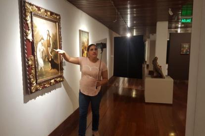 Ingrid Iturralde comparte la historia de las más importantes obras del patrimonio del Museo Nahim Isaías.