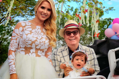 Foto familiar al estilo encantado.