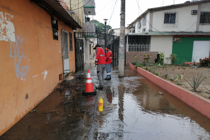 El 24 de agosto de 2020 una tubería de agua potable se rompió.