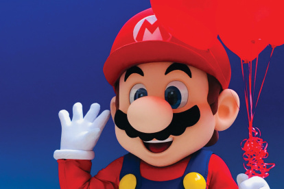 El fontanero italiano, personaje de Nintendo, sigue vigente como un clásico de los videojuegos.