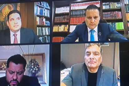 Recurso. Ayer terminó la audiencia de casación en el caso Sobornos. Correa fue escuchado por el tribunal.