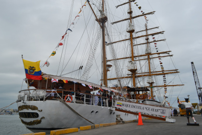 El Buque Escuela Guayas es el ‘Embajador Itinerante del Ecuador por los mares del mundo’.