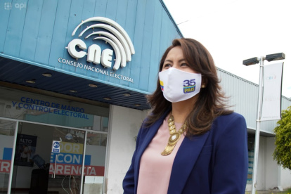 Ximena Peña es la única mujer precandidata a la Presidencia para las elecciones de 2021.