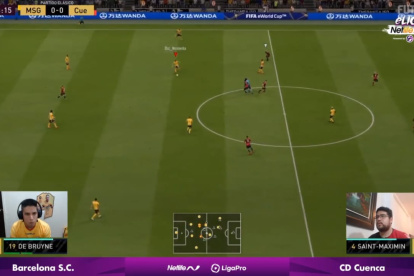 Allan Suárez derrotó a Sebastián Villena del Deportivo Cuenca con un global de 7-2