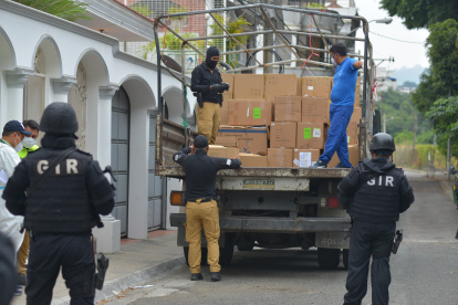 El pasado 3 de junio, la Fiscalía decomisó insumos médicos en la casa de la familia Bucaram.