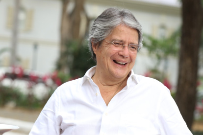 Durante todo el encuentro hizo gala de su buen sentido del humor.