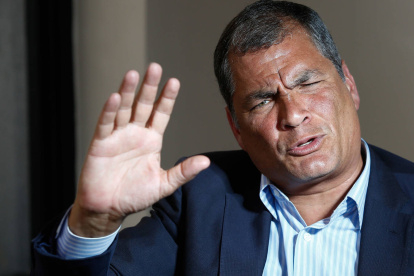 Rafael Correa salió al paso de las declaraciones de Richard Carapaz.