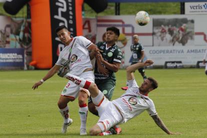 El partido entre el Ponchito y la Liga de Portoviejo fue friccionado.