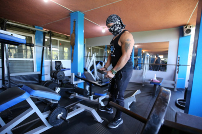 Luis Higuera, propietario de un gimnasio en los valles de Quito