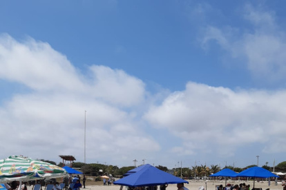 Sitio. La playa reabrió el acceso este domingo 13 de septiembre.