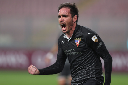 El gol del triunfo del equipo ecuatoriano fue anotado por el uruguayo Matías Zunino a los 31 minutos del partido disputado sin aficionados.