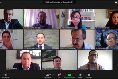 La Comisión de Fiscalización tuvo hoy su primera sesión de manera virtual.