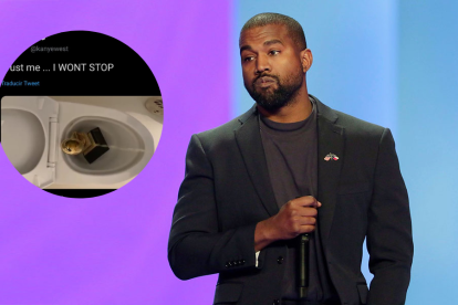 Kanye West tiene 43 años.