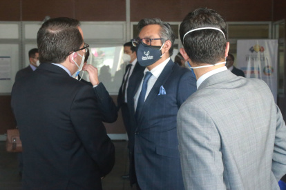 Defensa. Paúl Ocaña y otros abogados del caso Sobornos presentarán acciones nacionales e internacionales.