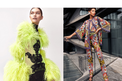 Diseños de Sukeina y Naeem-Khan