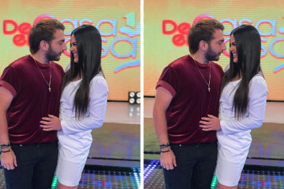 Jhon Taleb y Michela Pincay