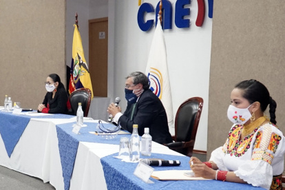 Reclamo. El consejero Cabrera aseguró ayer que hay “injerencia” de Finanzas en las elecciones de 2021.