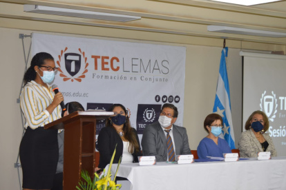 El Tecnológico Lemas celebró su primer año de creación, con una sesión solemne.