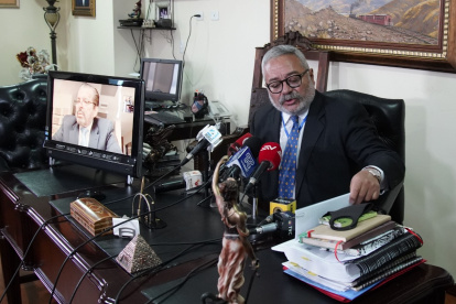 Patrocinio. Jorge Acosta es uno de los abogados de Abdalá Bucaram Pulley.