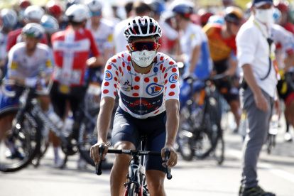 Richard Carapaz salvó el honor de Ineos en el Tour de Francia.