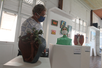 La muestra, inaugurada la mañana de ayer, abrió sus puertas al público.