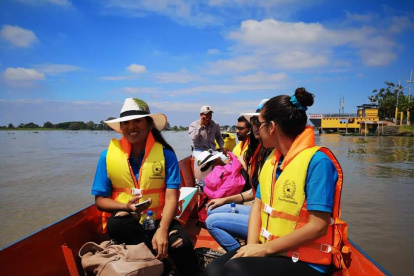 El recorrido de la ruta fluvial partirá desde el muelle del malecón de la cabecera cantonal.