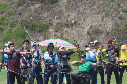 El deportista guayaquileño compite de igual a igual con rivales que no tienen inconvenientes físicos.