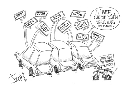 Con precaución y disciplina.