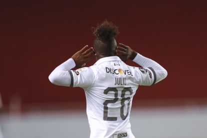 A los albos de Liga les bastó el primer tiempo para encarrilar la victoria con tantos de Cristian Martínez (21 minutos) y doblete de Jhojan Julio (36 y 45+1).