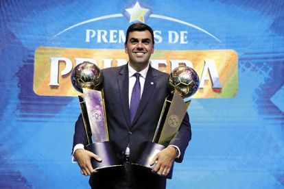 Marco Antonio Trovato Villalba, presidente de Olimpia, fue castigado por la FIFA.